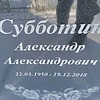Субботин Александр Александрович