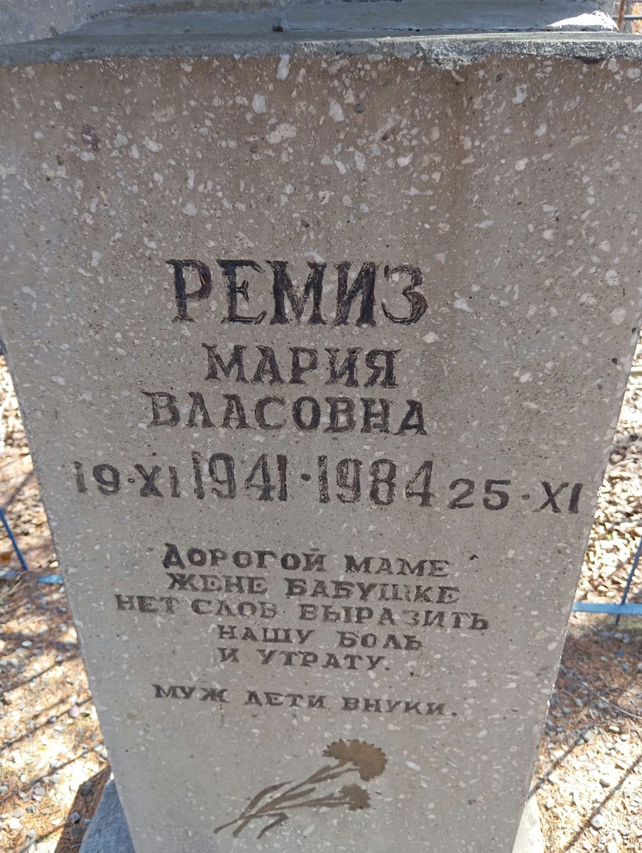 Ремиз Мария Власовна