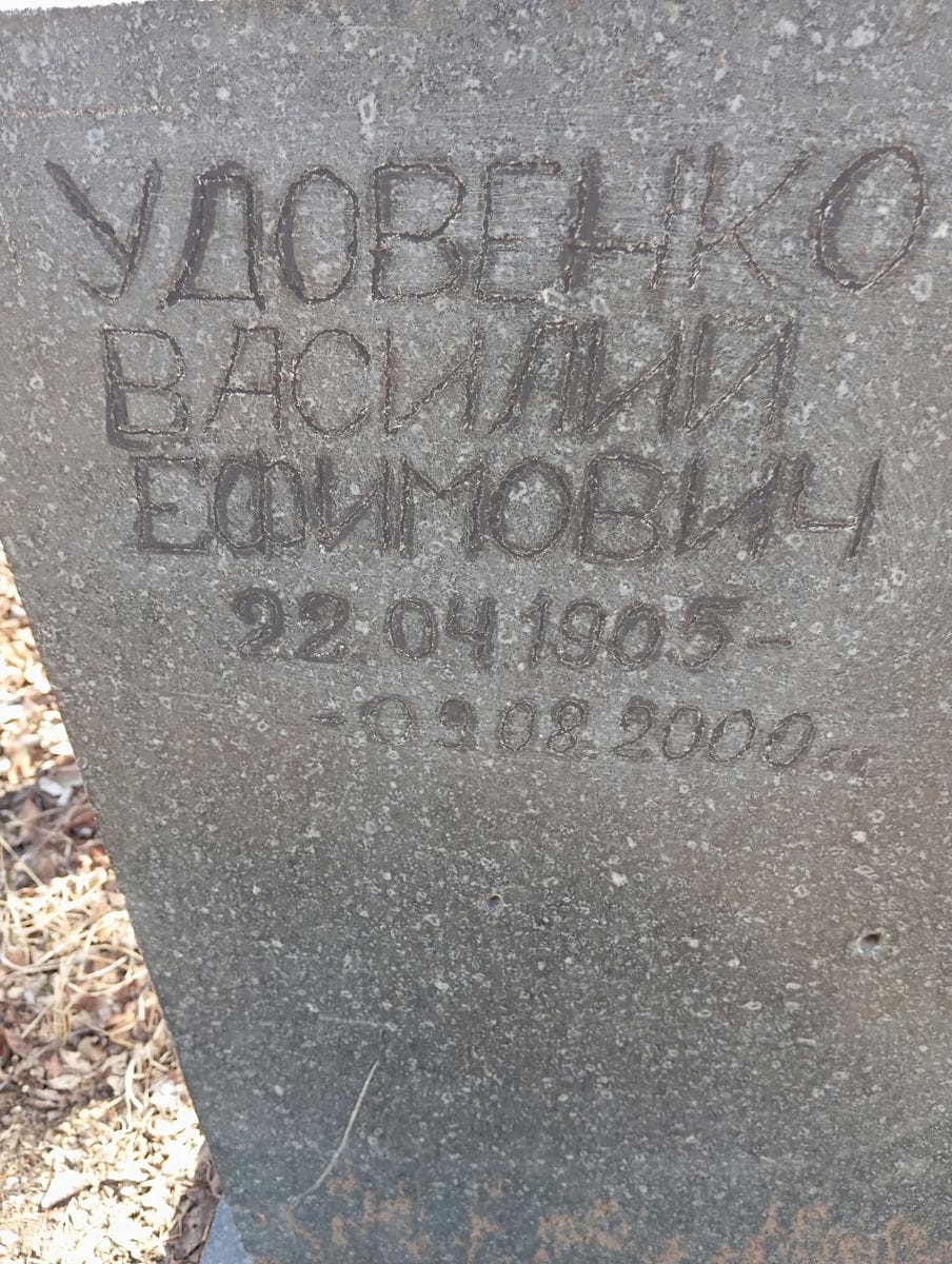 Удовенко Василий Ефимович