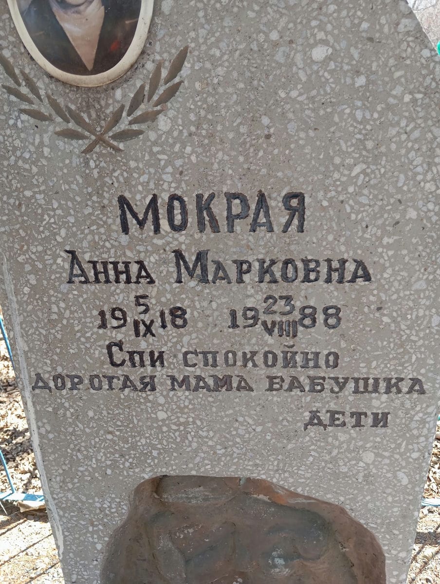 Мокрая Анна Марковна