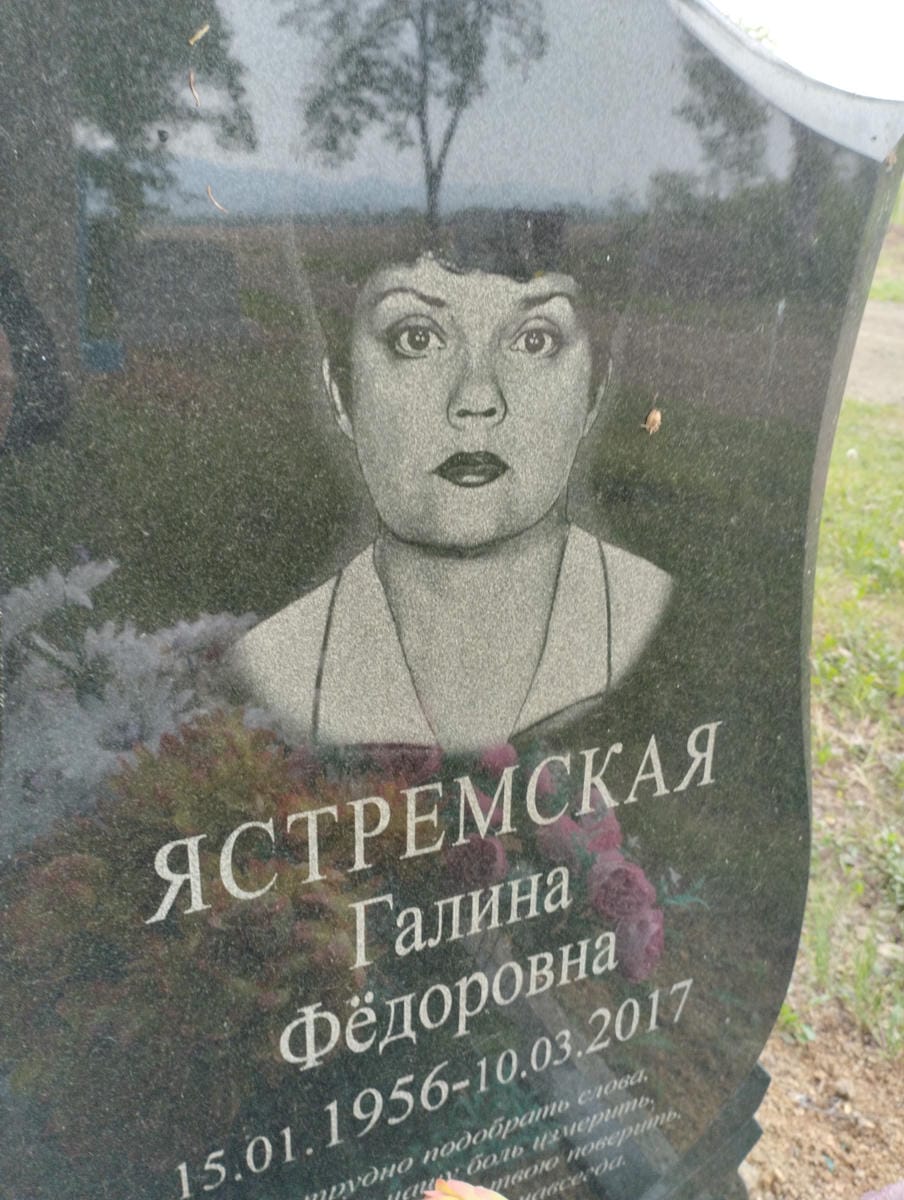 64a6e8af-28cd-432e-b89c-9a2903e71d9d Ястремская Галина Фёдоровна