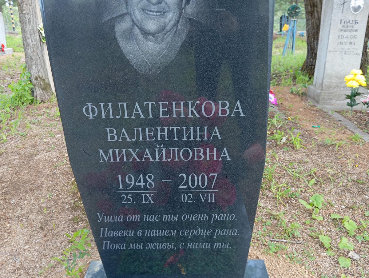 Филатенкова Валентина Михайловна