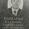 Башарин Владимир Григорьевич