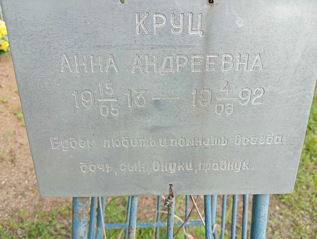 Круц Анна Андреевна