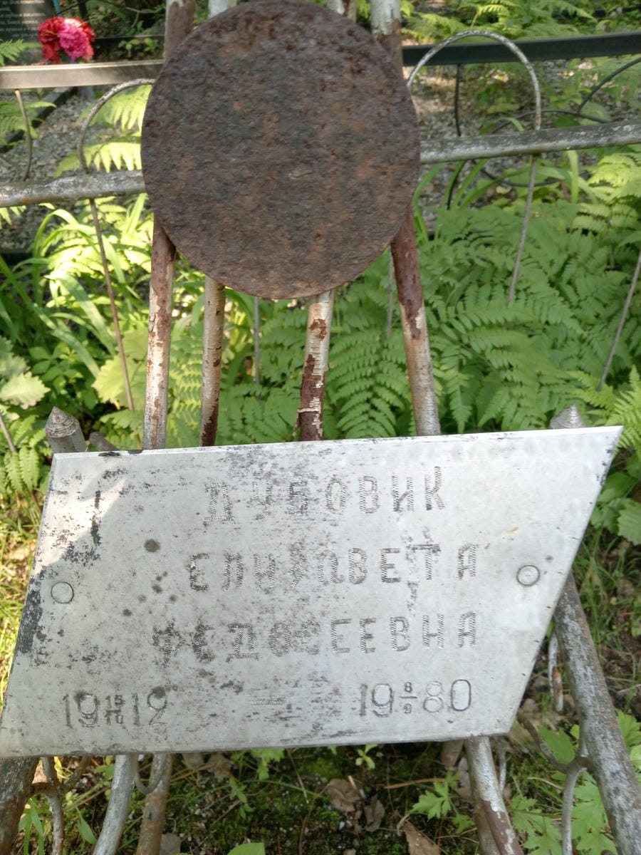 Дубовик Елизавета Федоровна