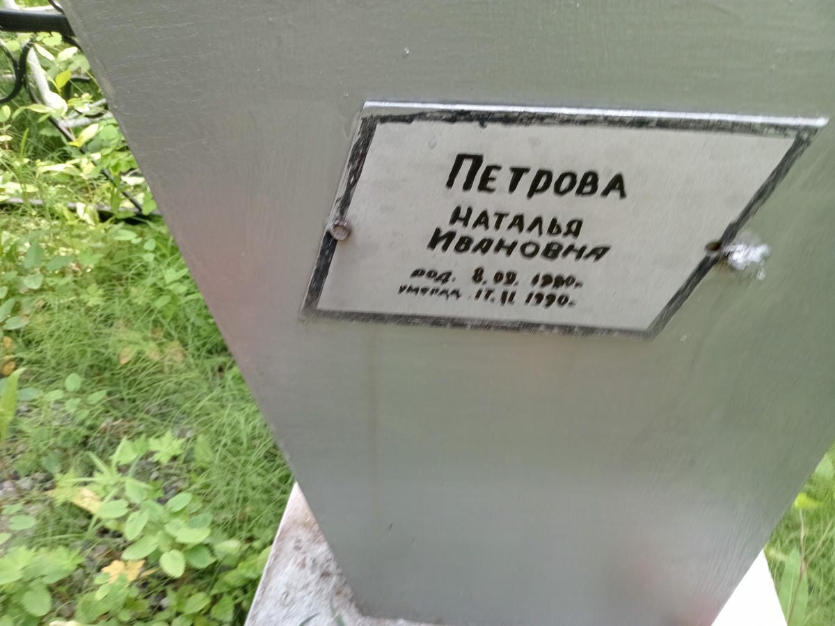 Петрова Наталья Ивановна
