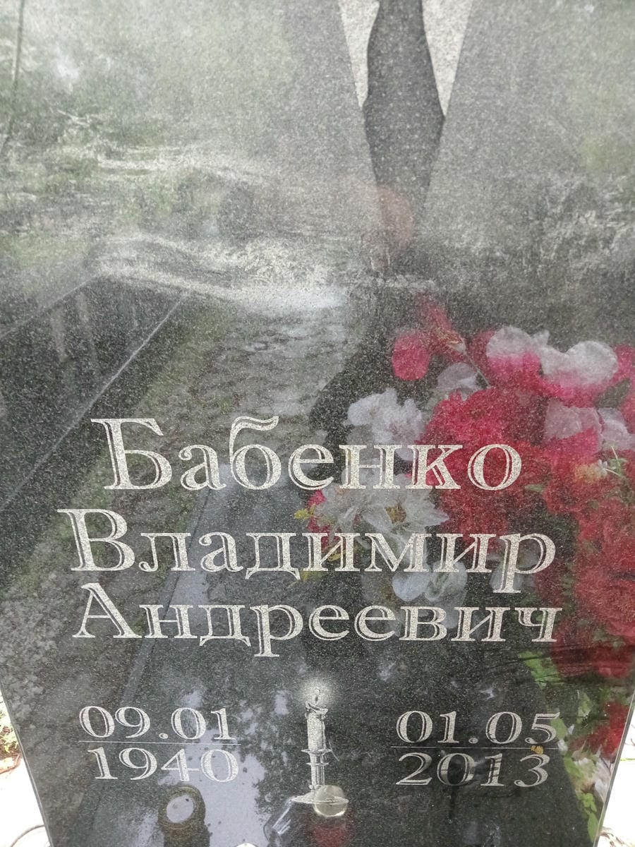 12b26578-5cb2-4930-9e2f-2505eb89c71f Бабенко Владимир Андреевич