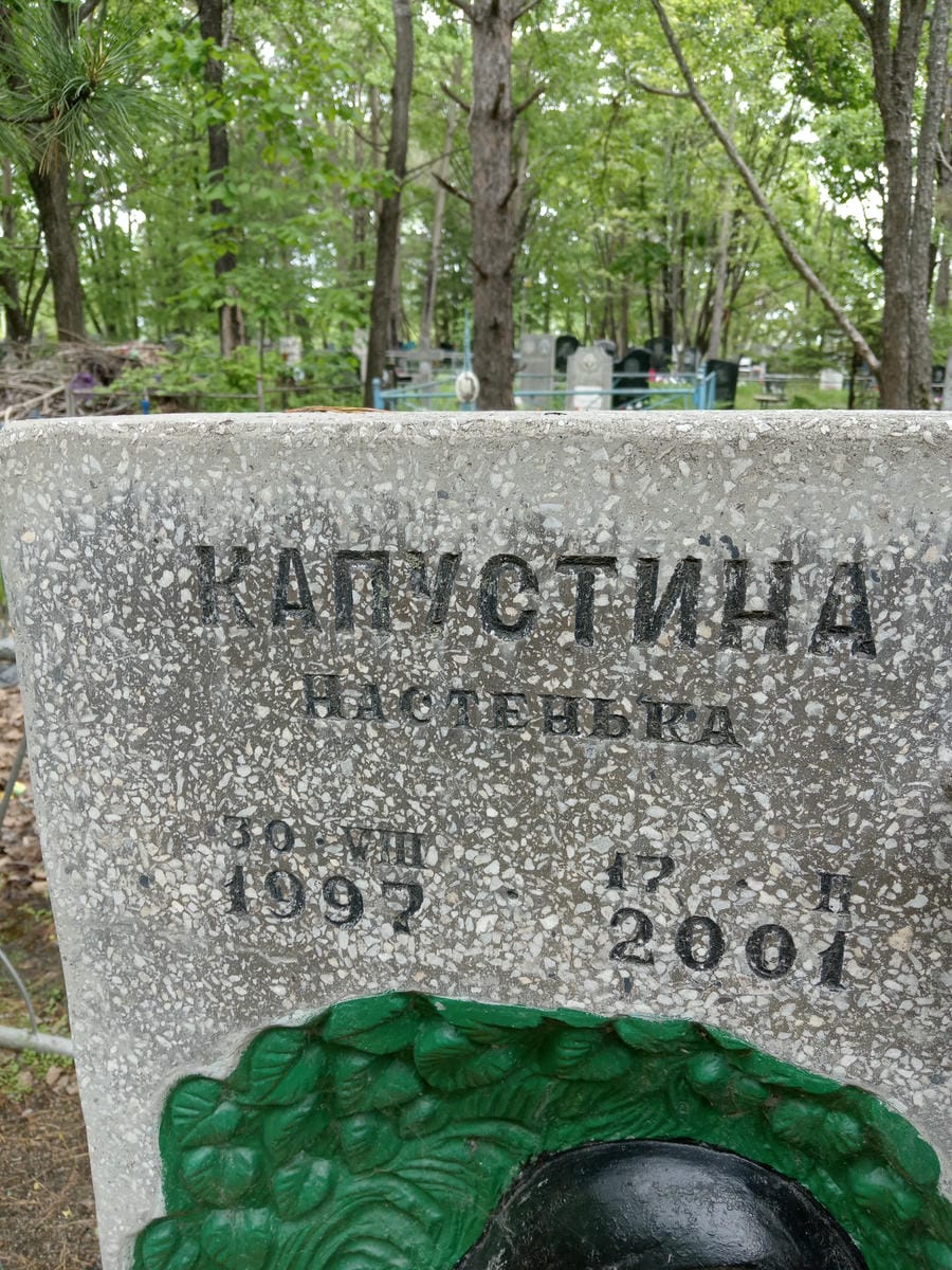 Капустина Настенька Неизвестно