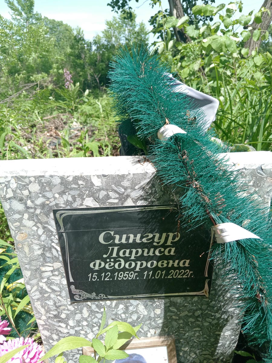 Сингур Лариса Федоровна