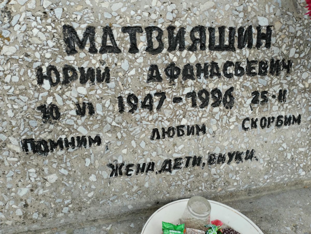 Матвияшин Юрий Афанасьевич