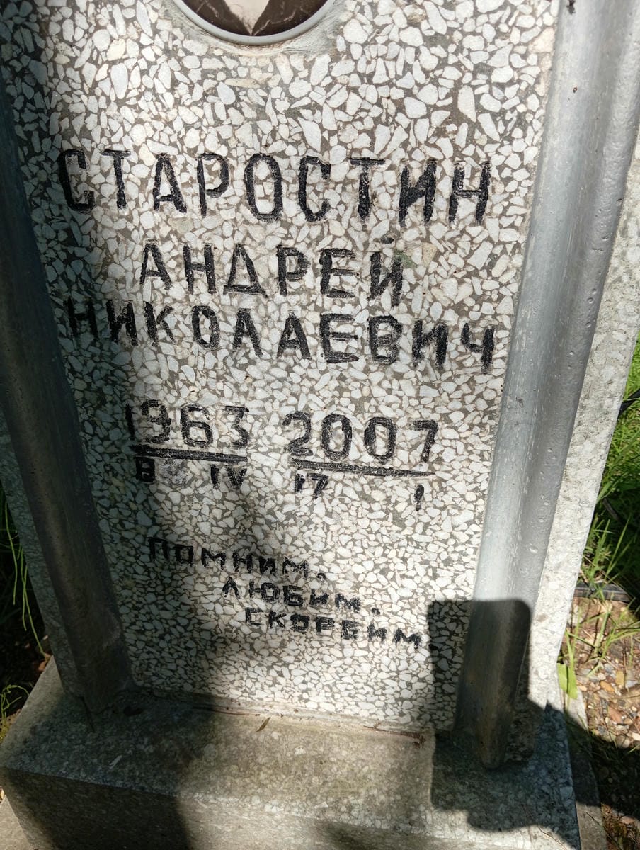 Старостин Андрей Николаевич