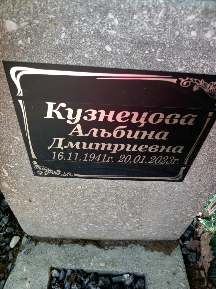 2f1ceaac-f63f-437f-8059-43ceed78e3c7 Кузнецова Альбина Дмитриевна