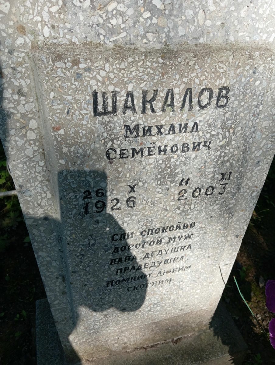 Шакалов Михаил Семенович