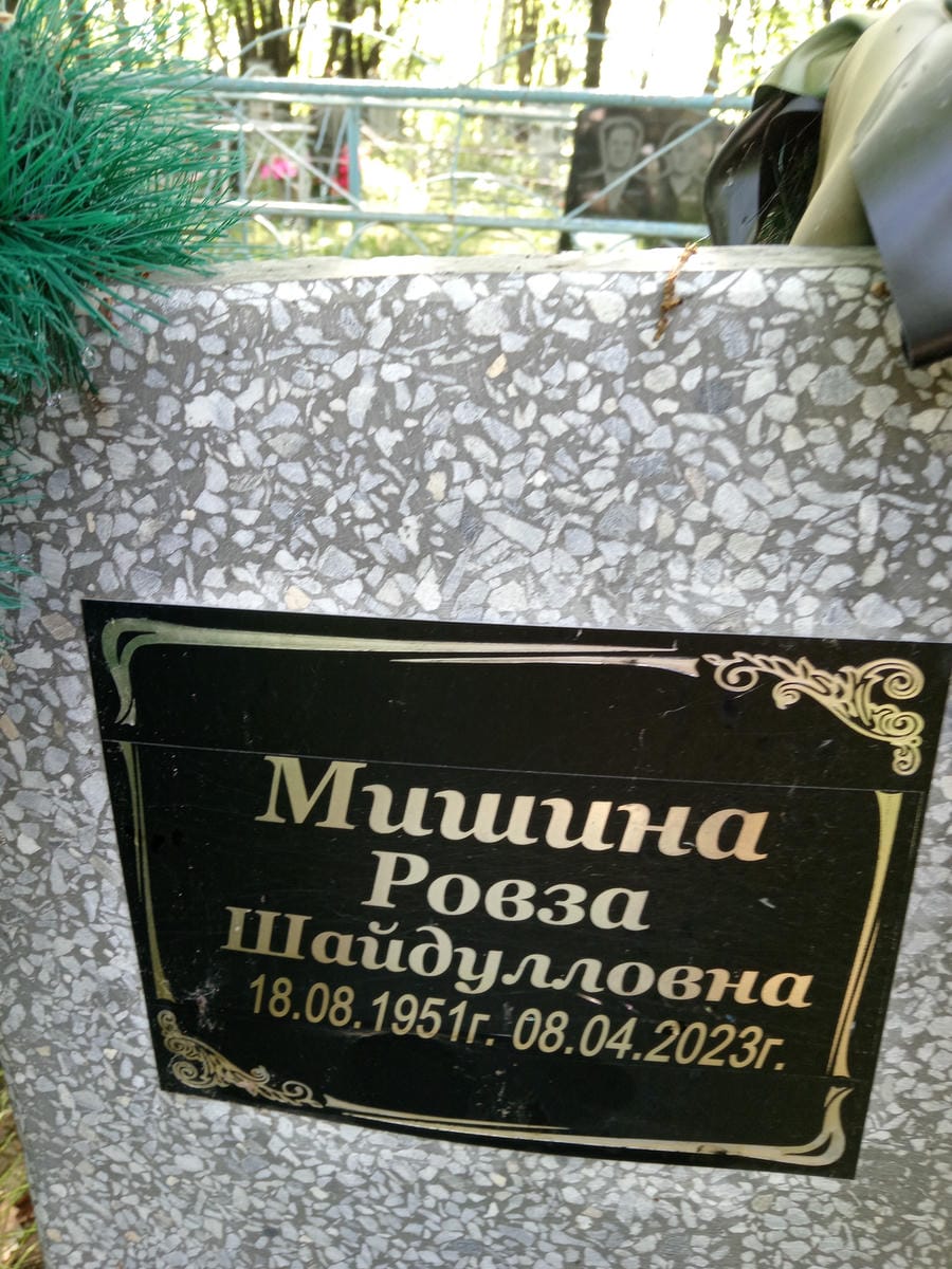 Мишина Ровза Шайдулловна