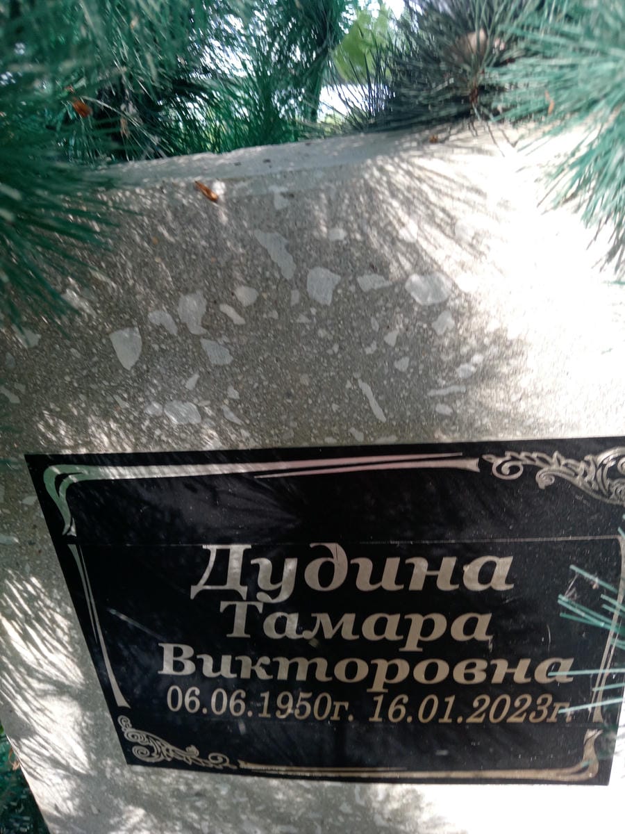 Дудина Тамара Викторовна