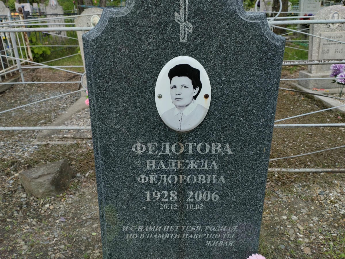 Федотова Надежда Федоровна