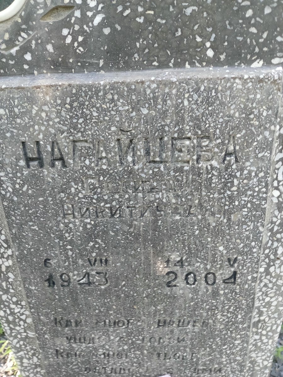 6b8a01f3-06fd-4798-aa1a-49caca4f0cc5 Нагайцева Галина Никитична