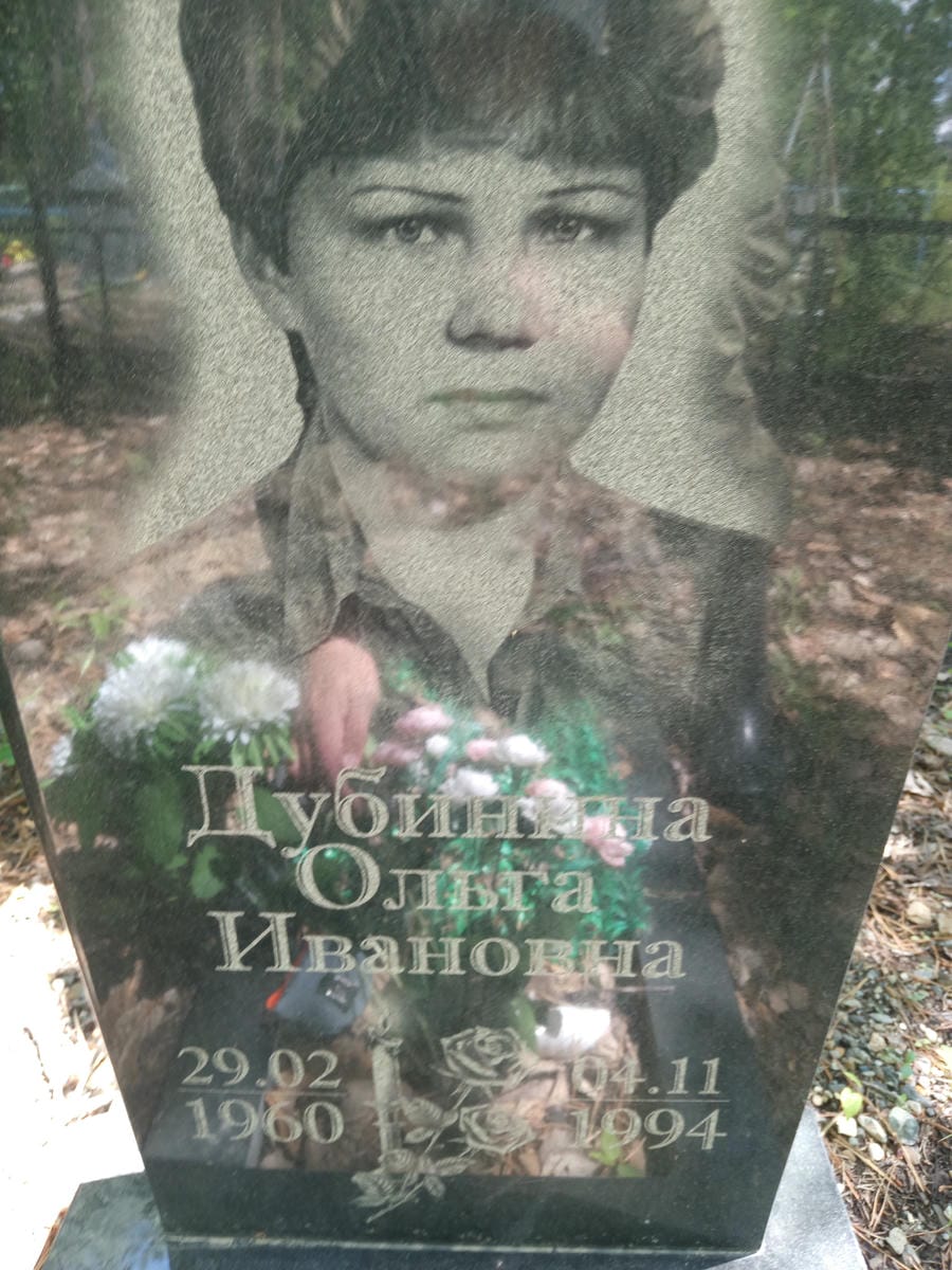 Дубинина Ольга Ивановна