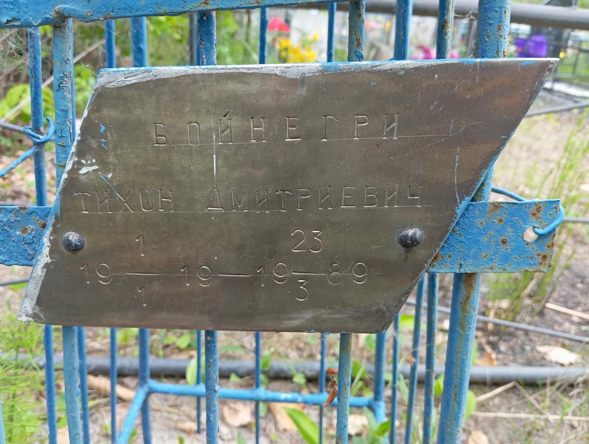 Бойнегри Тихон Дмитриевич