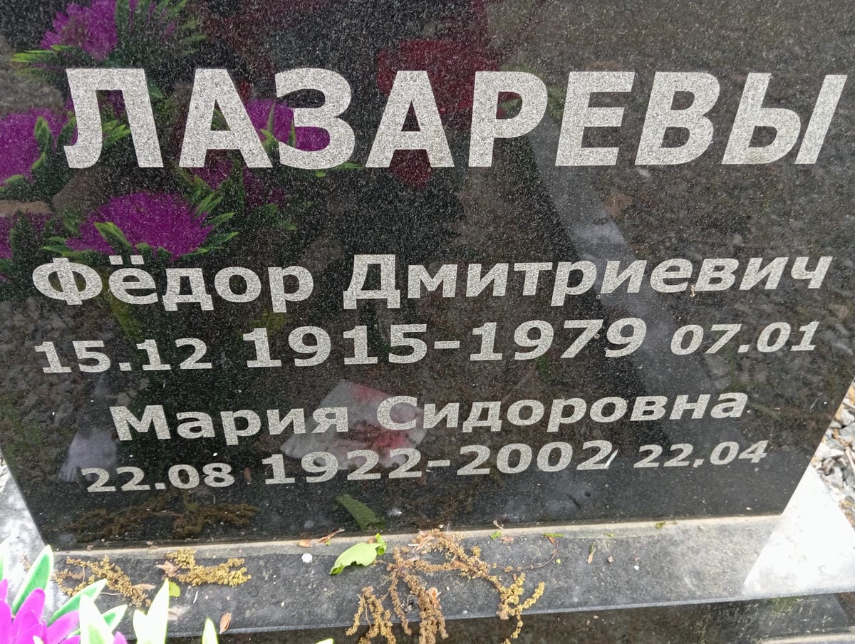 96d1d78c-5d71-4914-abbb-577a8b218255 Лазарева Мария Сидоровна