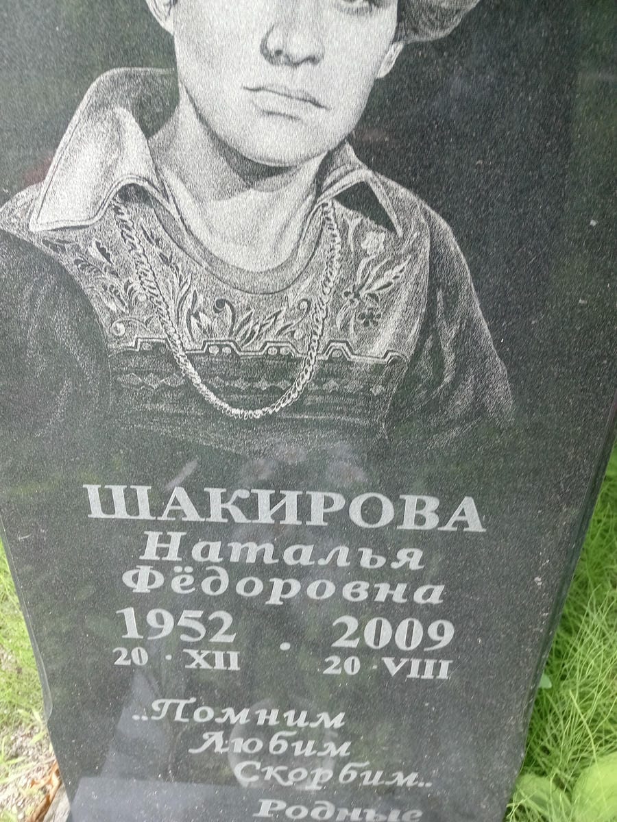 Шакирова Наталья Федоровна