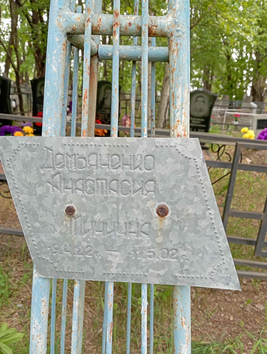 Демьяненко Анастасия Минична