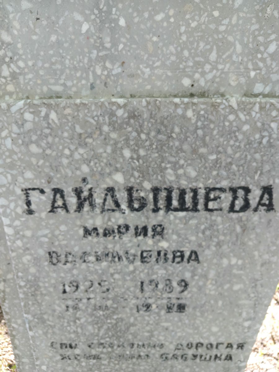 9b723176-174b-462d-9aac-848b13d9675d Гайдышева Мария Васильевна