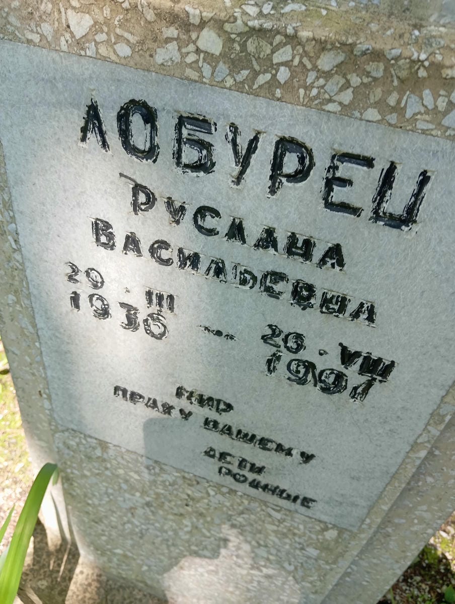 Лобурец Руслана Васильевна