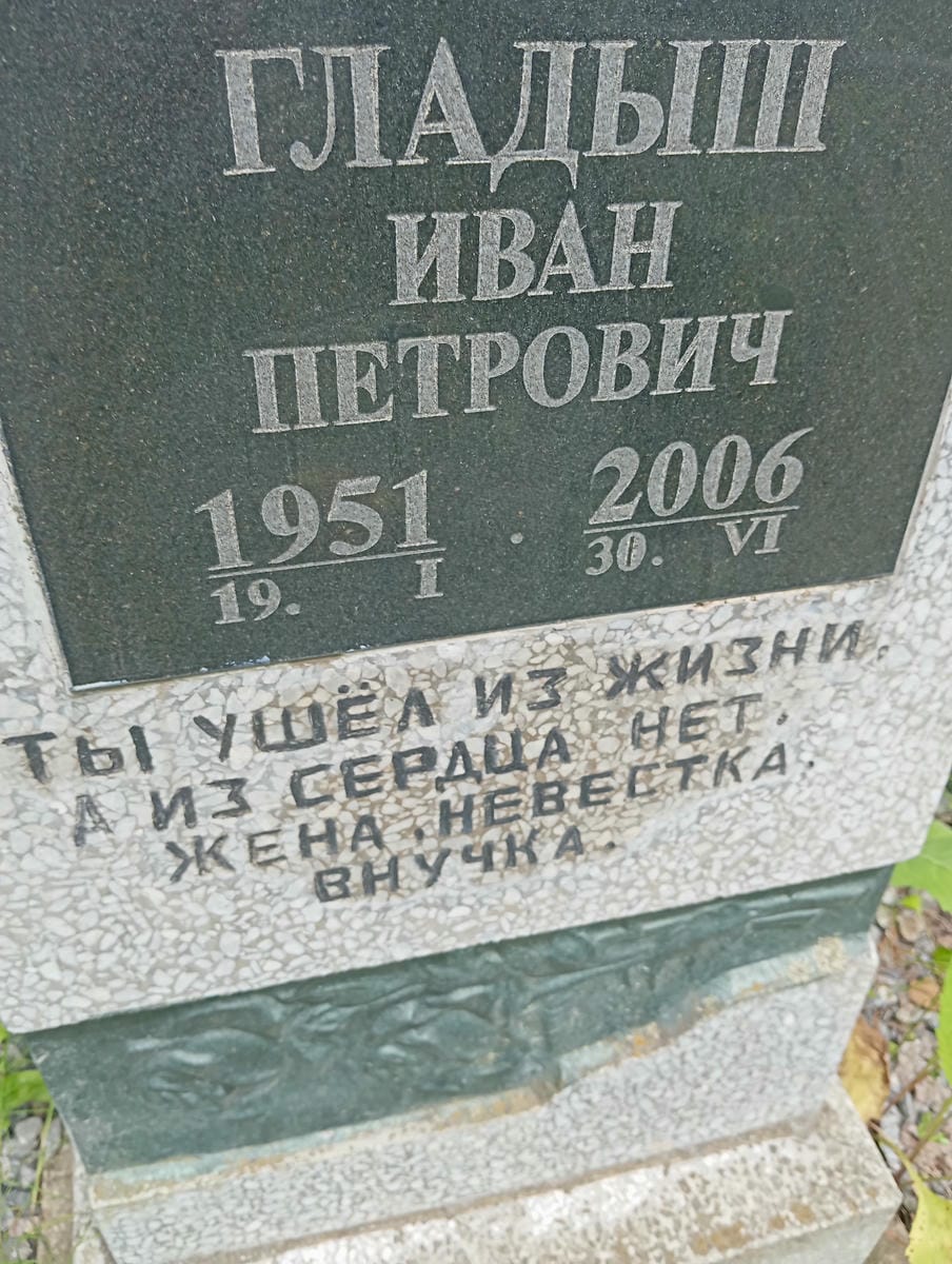 Гладыш Иван Петрович