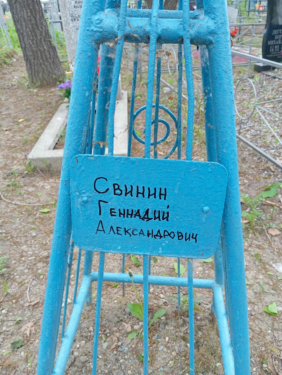 Свинин Геннадий Александрович