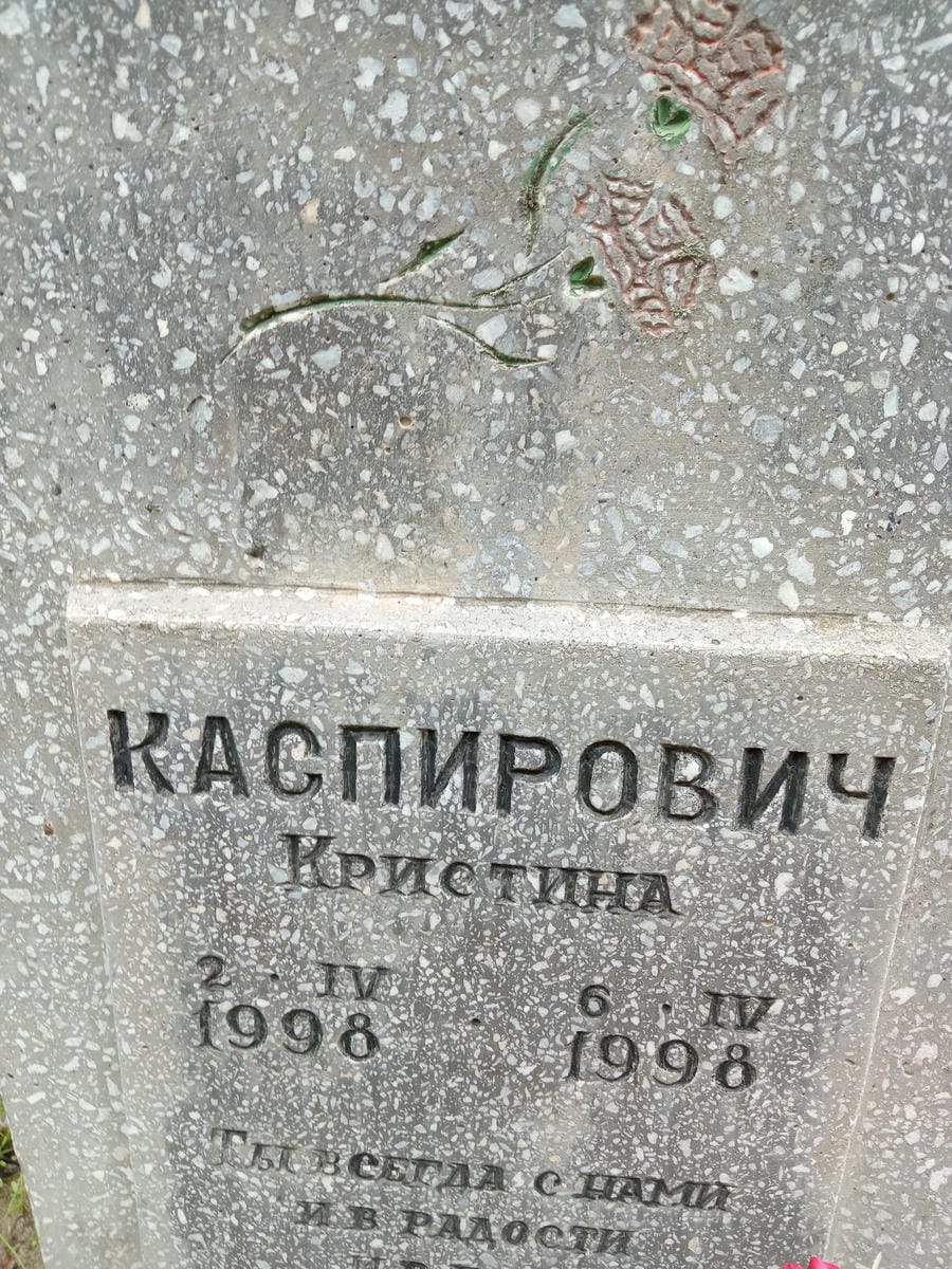 bedc205b-6778-4622-af7d-77031449870b Каспирович Кристина Неизвестно