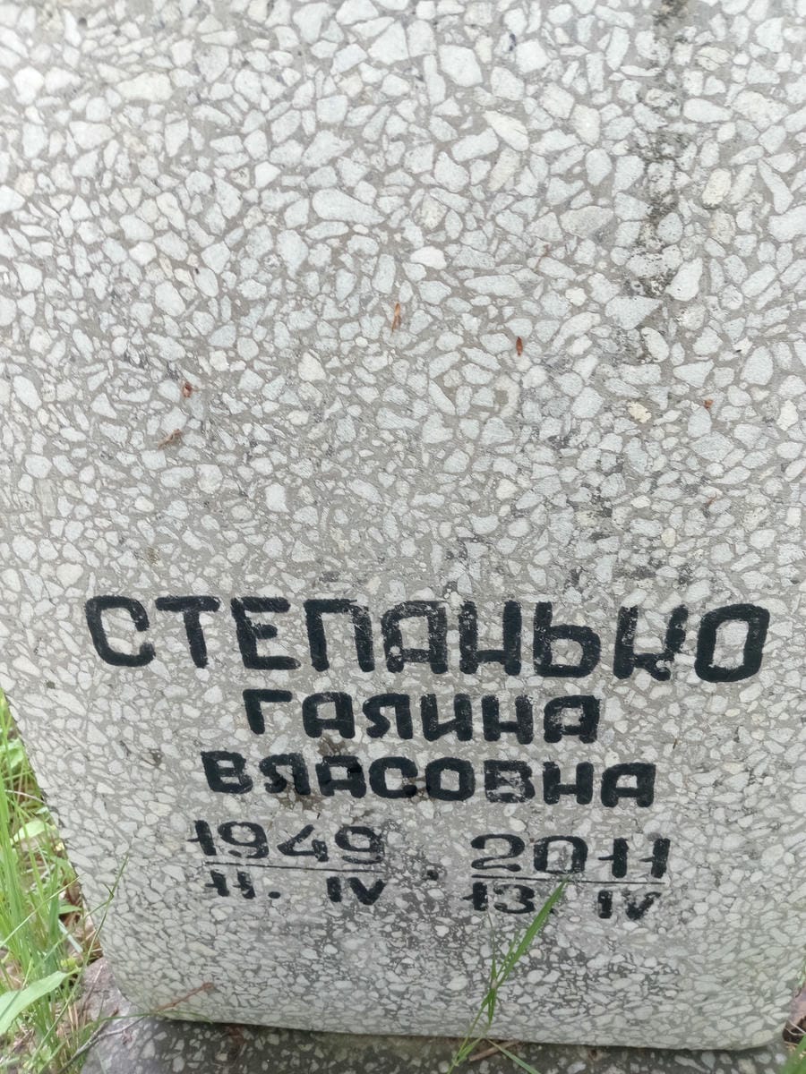 Степанько Галина Власовна