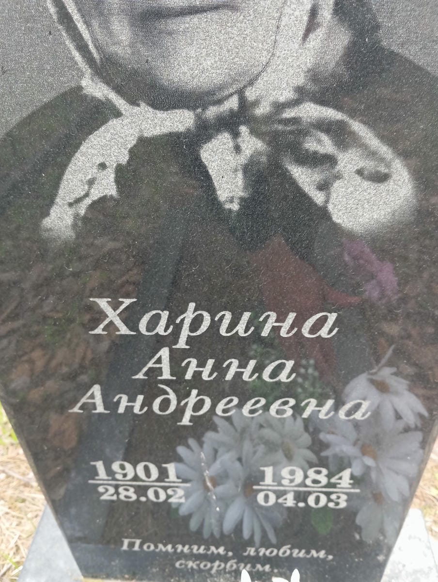 Харина Анна Андреевна