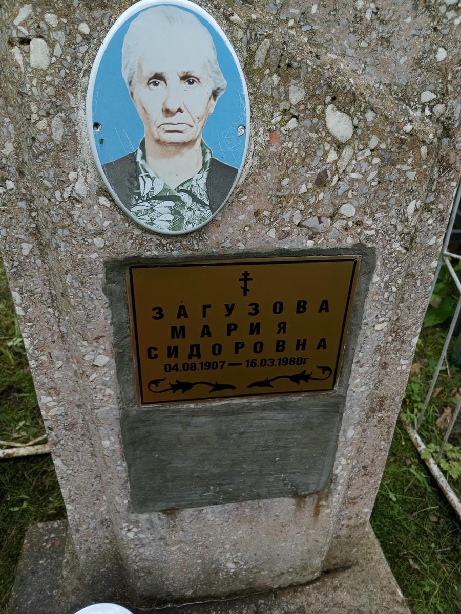 Загузова Мария Сидоровна