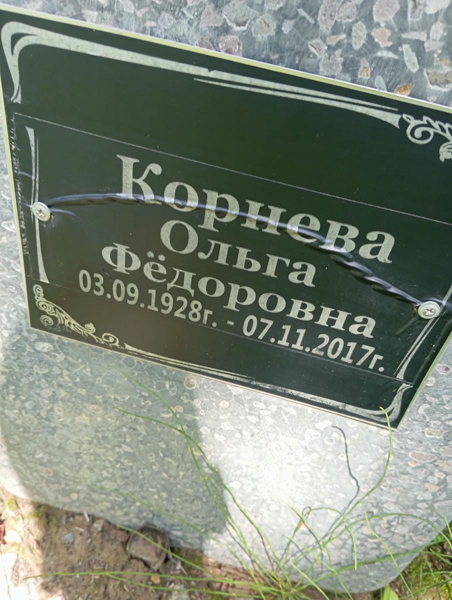 Корнева Ольга Федоровна