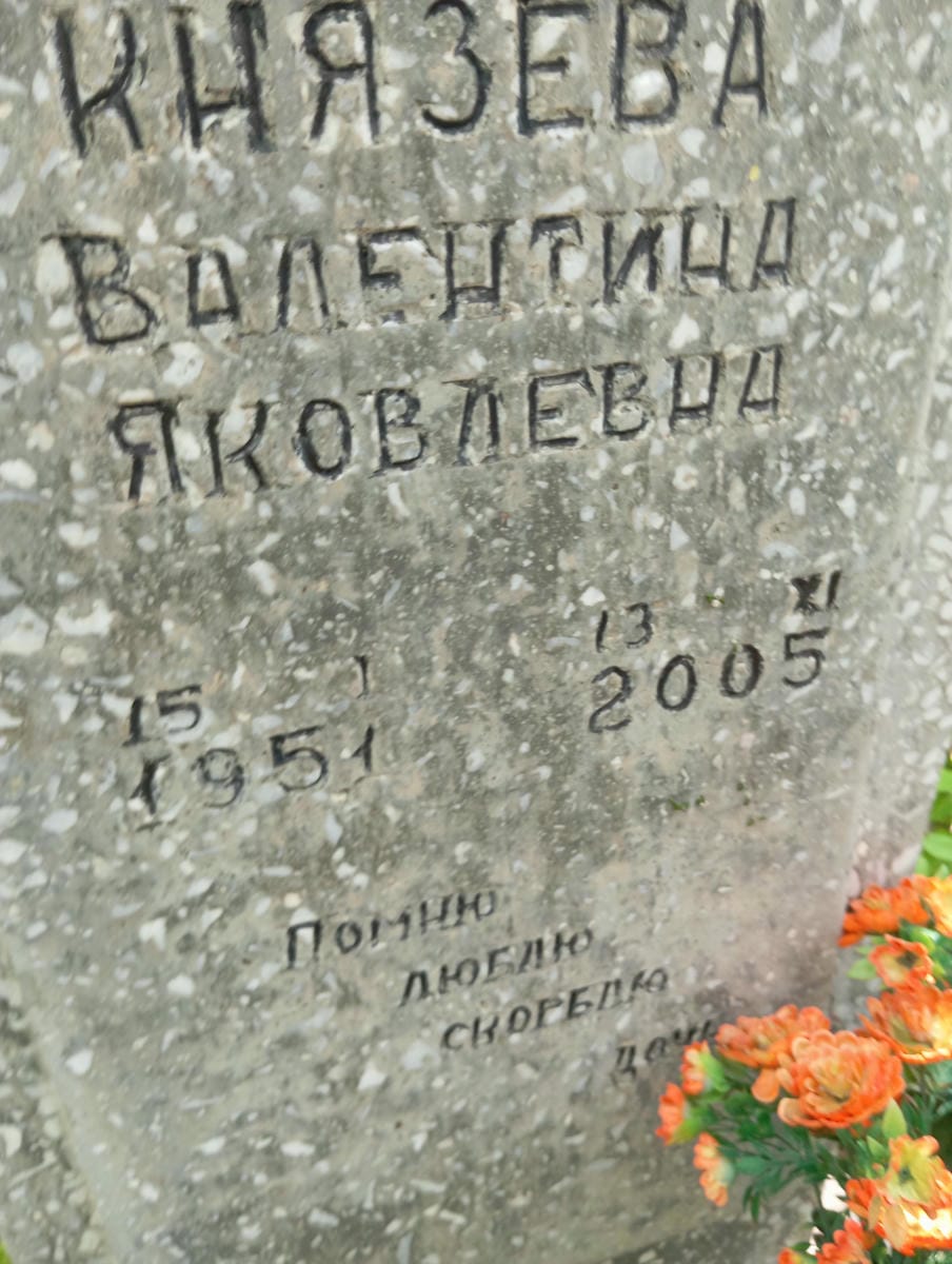 eee9b7fa-6fdc-4566-80e8-336e9a1936e2 Князева Валентина Яковлевна