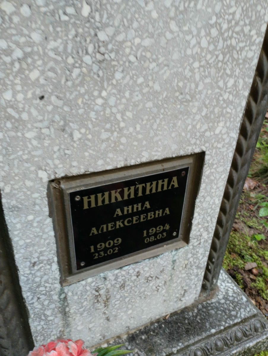 Никитина Анна Алексеевна