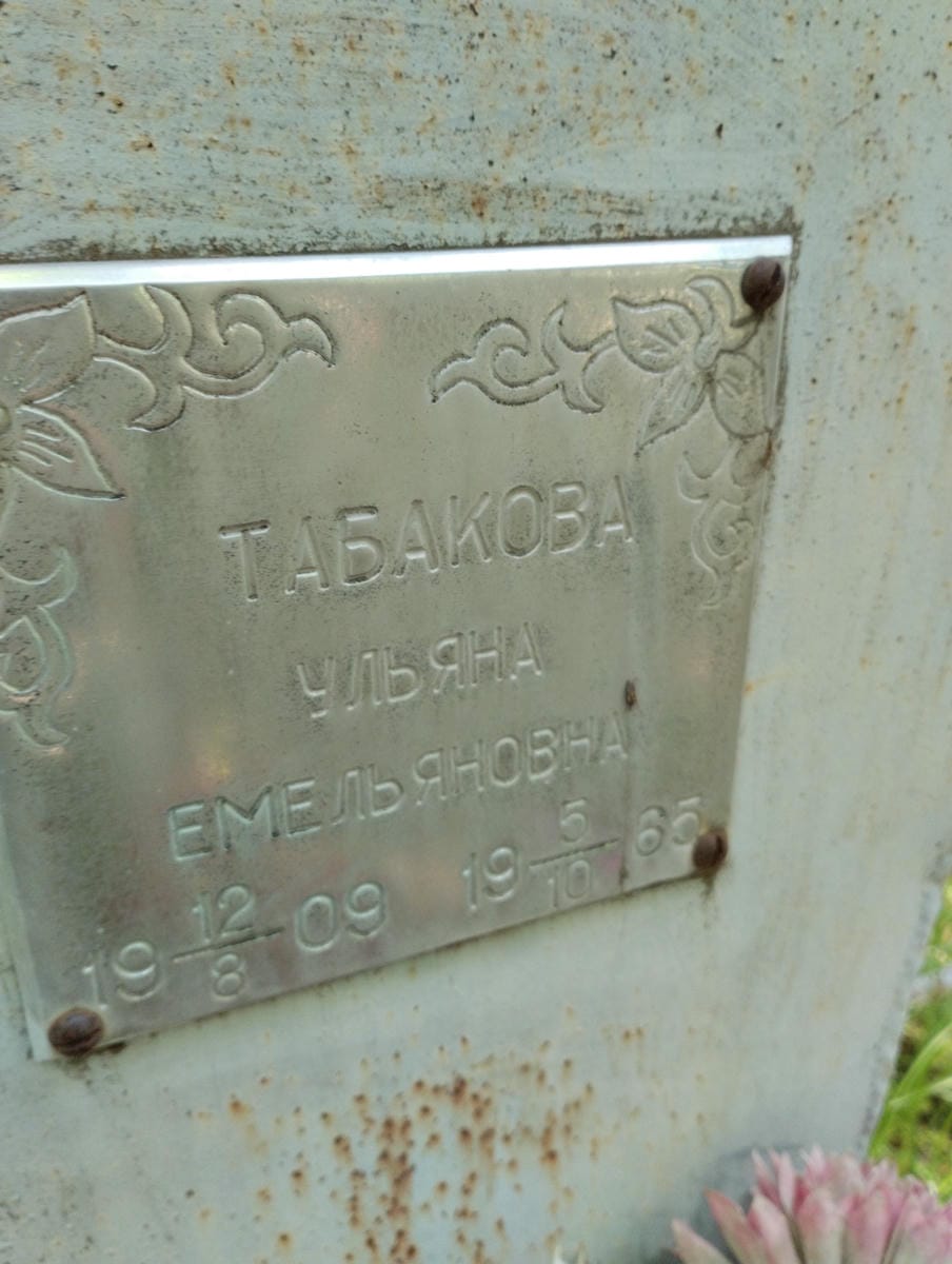 45d9db80-f7f9-4004-9505-848c98116f3f Табакова Ульяна Емельяновна