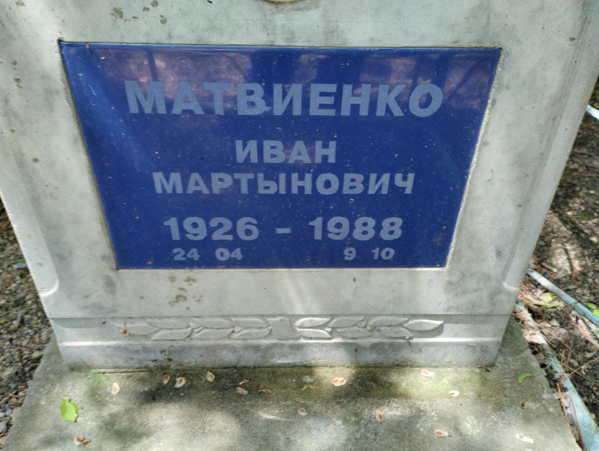 Матвиенко Иван Мартынович