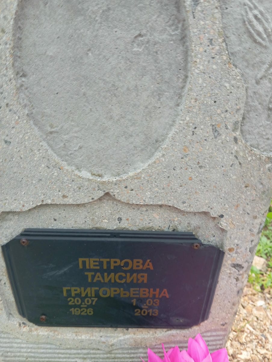 0adf3846-2906-45ee-bd7a-e53f98cfc76d Петрова Таисия Григорьевна