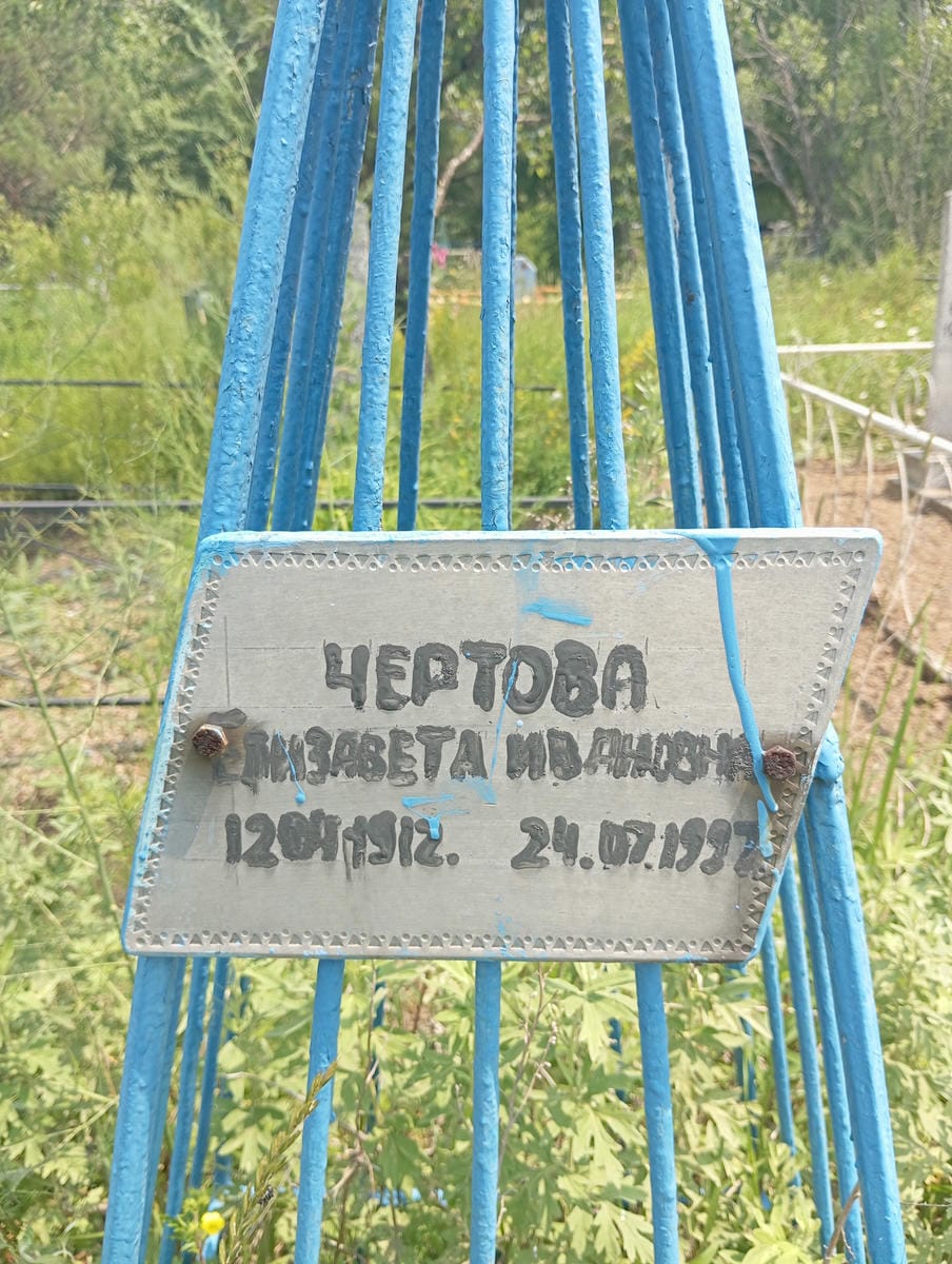 Чертова Елизавета Ивановна