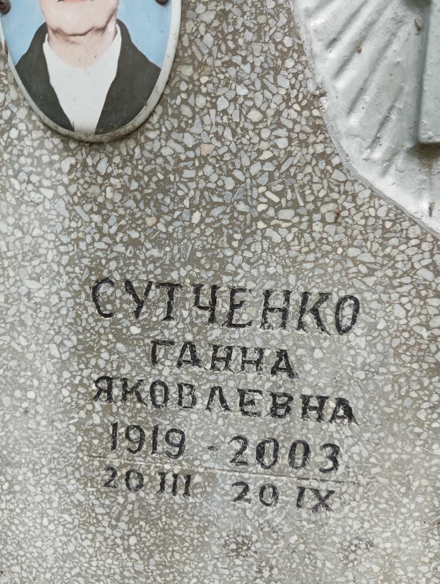08057275-448f-42f7-bace-b7b185e8bdf6 Сутченко Ганна Яковлевна