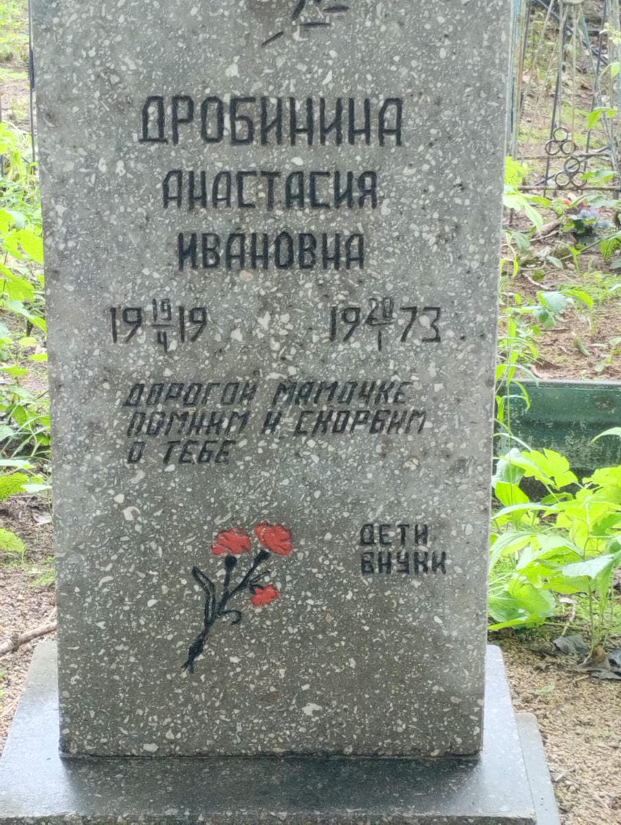 Дробинина Анастасия Ивановна