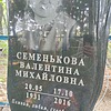 Семенькова Валентина Михайловна