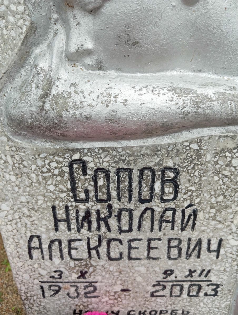 Сопов Николай Алексеевич