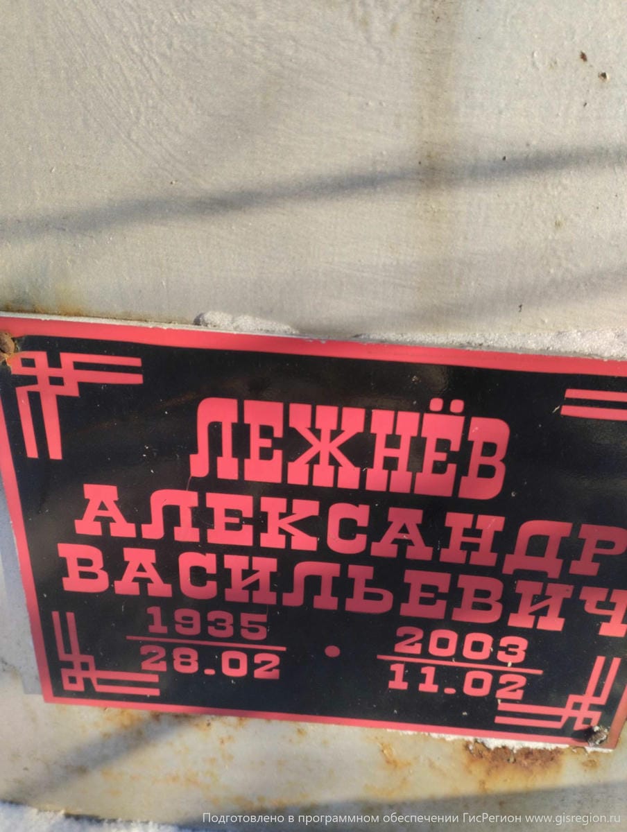 Лежнев Александр Васильевич