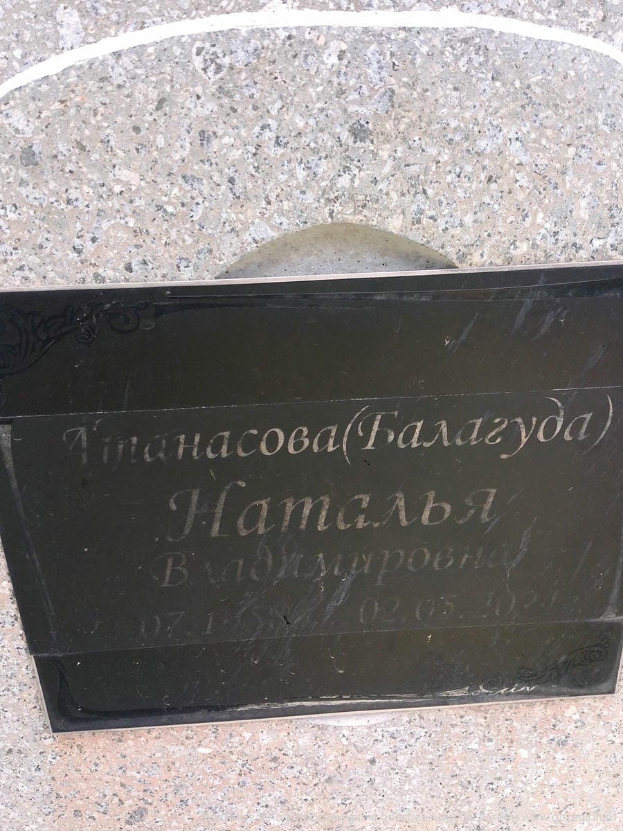 Атанасова Балагуда Наталья Владимировна