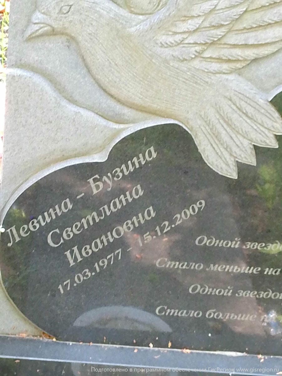 ЛевинаБузина Светлана Ивановна