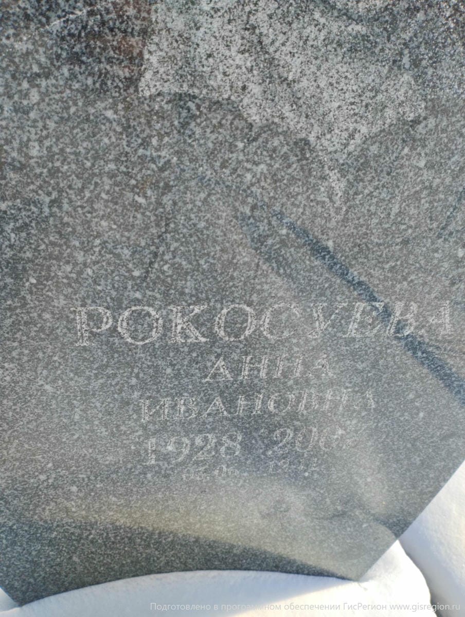 Рокосуева Анна Ивановна