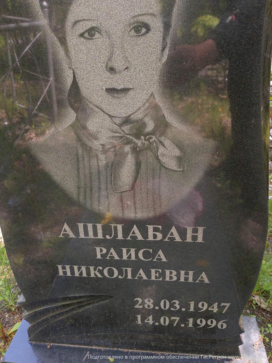 Ашлабан Раиса Николаевна